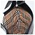 Sac à bandoulière BURBERRY en cuir noir argent Auth 206789A Argenté - vue 19