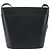 Sac à bandoulière BURBERRY en cuir noir argent Auth 206789A Argenté - vue 2