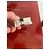 Ring Anillo Hermès "H" en plata y piel negra talla M Negro Hardware de plata - vista 10