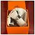 Ring Anillo Hermès "H" en plata y piel negra talla M Negro Hardware de plata - vista 2