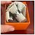 Ring Anillo Hermès "H" en plata y piel negra talla M Negro Hardware de plata - vista 4