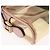 Bolsa de Ombro GUCCI Web Sherry Line em Vinil Transparente e Dourado 517350 Auth 206888 - vista 18