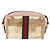 Bolsa de Ombro GUCCI Web Sherry Line em Vinil Transparente e Dourado 517350 Auth 206888 - vista 2