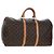 LOUIS VUITTON Monogram Keepall 50 Boston Bag M41426 LV Auth 205869A Monograma
