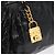 Miu Miu Handtasche Leder 2way Schwarz Gold Auth 167663M Golden - Ansicht 23