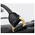 Miu Miu Handtasche Leder 2way Schwarz Gold Auth 167663M Golden - Ansicht 8
