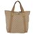 Borsa Tote GUCCI GG Canvas Sherry Line Beige 189669 Auth 206454 - vista 13