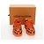 Scarpe LOUIS VUITTON Damier Pop LV Trainer 24 Orange 1ACN5S LV Auth BA15776M Arancione Damier ebene - vista 24