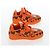 Scarpe LOUIS VUITTON Damier Pop LV Trainer 24 Orange 1ACN5S LV Auth BA15776M Arancione Damier ebene - vista 5