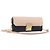 Miu Miu Schulterbörse mit Kette Leder Gold Rosa Auth BA16081A Pink Golden