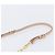 Miu Miu Schulterbörse mit Kette Leder Gold Rosa Auth BA16081A Pink Golden - Ansicht 8