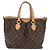 LOUIS VUITTON Monogram Palermo PM Tote Bag M40145 LV Auth 206711V Monogramm - Ansicht 2