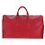 LOUIS VUITTON Epi Keepall 50 Boston Bag Red M42967 LV Auth ep16212A Rosso - vista 13