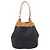 Autre Marque Saint Laurent Tote Bag PVC Canvas Black Gold Auth 205428 Schwarz Golden - Ansicht 2