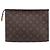 LOUIS VUITTON Monogram Poche Toilette 26 Pouch M47542 LV Auth 207402A Monogramma - vista 2