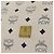 MCM Vicetos Logogram Chain Tote Bag PVC Leather White Gold Auth 202498 Tragetasche Weiß Golden - Ansicht 12