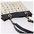 MCM Vicetos Logogram Chain Tote Bag PVC Leather White Gold Auth 202498 Tragetasche Weiß Golden - Ansicht 14