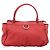 Borsa a mano GUCCI Abbey in pelle Outlet Rosso Argento 341491 Auth 207693V - vista 13
