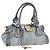 Chloé Bolso Chloe Paddington de piel Plata Oro Auth am12718V Dorado
