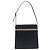 Borsa a tracolla BURBERRY in pelle nera e argento Auth 206797A Nero - vista 13