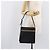 Borsa a tracolla BURBERRY in pelle nera e argento Auth 206797A Nero - vista 25
