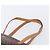 Céline Saco Tote CELINE Macadam Canvas PVC Couro Brown Gold Auth 206774 Marrom Dourado - vista 14
