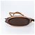 Céline Saco Tote CELINE Macadam Canvas PVC Couro Brown Gold Auth 206774 Marrom Dourado - vista 5