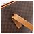 Céline Saco Tote CELINE Macadam Canvas PVC Couro Brown Gold Auth 206774 Marrom Dourado - vista 9