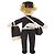 LOUIS VUITTON Groombellboy in cotone imbottito Grigio LV Auth 202520V Marrone - vista 3