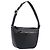 Bolsa de Ombro BURBERRY Couro Preto Prata Auth 206802