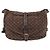 Borsa LOUIS VUITTON Monogram Mini Lin Saumur 30 Brown Fuzan M95227 LV Auth ep16180 Marrone - vista 13