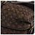 Borsa LOUIS VUITTON Monogram Mini Lin Saumur 30 Brown Fuzan M95227 LV Auth ep16180 Marrone - vista 20