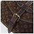 Borsa LOUIS VUITTON Monogram Mini Lin Saumur 30 Brown Fuzan M95227 LV Auth ep16180 Marrone - vista 26