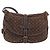 Borsa LOUIS VUITTON Monogram Mini Lin Saumur 30 Brown Fuzan M95227 LV Auth ep16180 Marrone - vista 3
