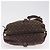 Borsa LOUIS VUITTON Monogram Mini Lin Saumur 30 Brown Fuzan M95227 LV Auth ep16180 Marrone - vista 7