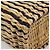 LOEWE Tote Bag Raffia Beige Silver Auth 206724M Silvery - view 16