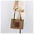 LOEWE Tote Bag Raffia Beige Silver Auth 206724M Silvery - view 24