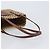 LOEWE Tote Bag Raffia Beige Silver Auth 206724M Silvery - view 7