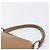 Bolso de mano Miu Miu de cuero marrón y dorado Auth 206871A Castaño - vista 14
