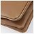 Bolso de mano Miu Miu de cuero marrón y dorado Auth 206871A Castaño - vista 17
