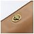 Bolso de mano Miu Miu de cuero marrón y dorado Auth 206871A Castaño - vista 19