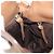 Bolso de mano Miu Miu de cuero marrón y dorado Auth 206871A Castaño - vista 26