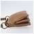 Bolso de mano Miu Miu de cuero marrón y dorado Auth 206871A Castaño - vista 5