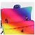 Bolsa de ombro CHANEL Chain Matelasse 25 em couro de bezerro Rainbow CC Auth 167787SM - vista 20