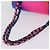 Bolsa de ombro CHANEL Chain Matelasse 25 em couro de bezerro Rainbow CC Auth 167787SM - vista 7