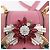 Bolsa de Ombro Miu Miu em Couro Rosa Dourado Auth 206867A - vista 2
