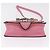 Bolsa de Ombro Miu Miu em Couro Rosa Dourado Auth 206867A - vista 6