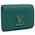 LOUIS VUITTON Portefeuille Capsine Wallet Leather Green M12407 LV Auth 206669V Verde