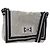 CHANEL Chanel Sports Messenger Bag Nylon Silver CC Auth bs37405 Argento