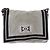 CHANEL Chanel Sports Messenger Bag Nylon Silver CC Auth bs37405 Argento - vista 13